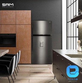 تصویر یخچال فریزر سام مدل RT615 ا Sam RT615S refrigerator-freezer Sam RT615S refrigerator-freezer