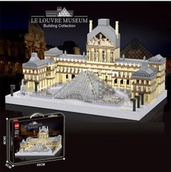 تصویر لگو موزه لوور ۳۰۰۰ قطعه مدل 32084 