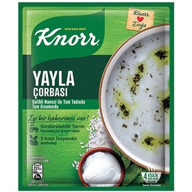 تصویر سوپ خامه ای آماده کنور yayla ـ 72 گرم Knorr Yayla ready cream soup,72g