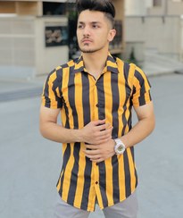 تصویر پیراهن راه راه مردانه ترک Turkish men's striped shirt