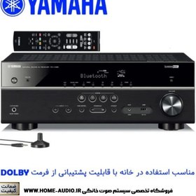 تصویر آمپلی فایر اورجینال خانگی یاماها YAMAHA RX V-385 