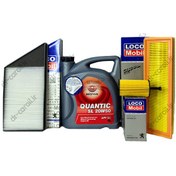 تصویر پکیج استاندارد روغن موتور بهتام | پژو 206 تیپ 2 قبل از 85 