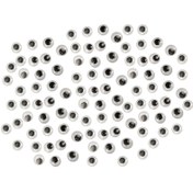 تصویر چشم متحرک عروسک سایز 7 مدل eye1 بسته 50 عددی Moving Doll Eyes fot Toy Size 7 Pack of 50