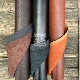 تصویر چرم مصنوعی پشت چرم 