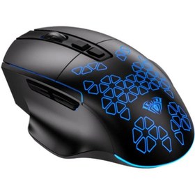 تصویر موس سیمی گیمینگ آئولا AULA F812 