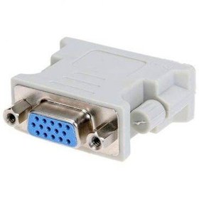 تصویر مبدل DVI به VGA دی-نت D-net DVI-VGA Adapter