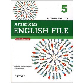 تصویر کتاب امریکن انگلیش فایل 5 ا American English file 5 American English file 5
