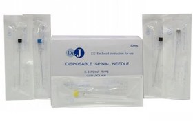 تصویر سرسوزن اسپاینال دکتر جی گیج ۲۳ آبی Drj spinal needle gage 23 blue