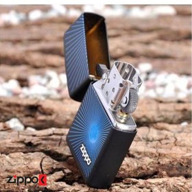 تصویر فندک زیپو اصل 24150 | Zippo Starburst Blue 