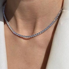 تصویر گردنبند تنیسی درشت 