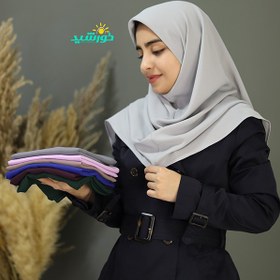 تصویر مقنعه مصری (مقنعه ساده ژورژت) کد 1478 