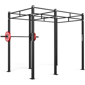 تصویر سازه کراس فیت مرکزی دو یونیت کیاورزش کد KV3457 central crossfit structure, two units, kiavarzesh, code kv3457