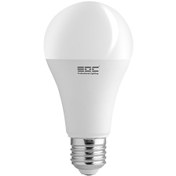 تصویر لامپ ال اي دي حبابي ‏E27 ‏ 15 وات مهتابی سفید ای دی سی EDC 