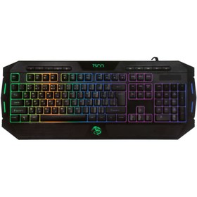 تصویر کیبورد مخصوص بازی تسکو مدل TK 8124 TK 8124 Gaming Keyboard