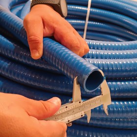 تصویر شیلنگ خرطومی آبی نفتی معمولی - شیلنگ راسا 