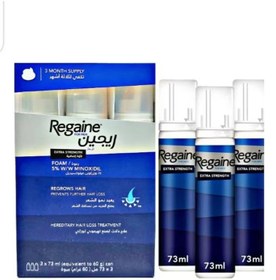 تصویر درمان ریزش مو و رویش مجدد مو برای آقایان رگین 73 میلی‌لیتر برند regaine Regaine Men's Strength Hair Loss and Hair Regrowth Treatment 73ml