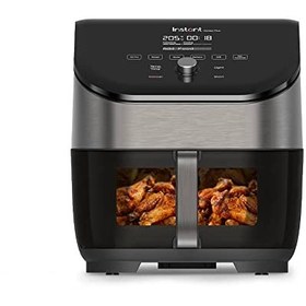 تصویر Instant Vortex 5.7L, 1700W Digital Air Fryer تک کشو ClearCook و 6 برنامه هوشمند - سرخ کردنی با هوا، پخت، کباب کردن، گریل، آبگیری، گرم کردن مجدد، 2 سال گارانتی سازنده - ارسال 30 روز کاری 