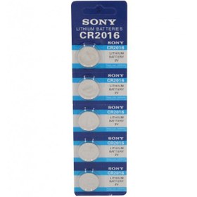 تصویر باطري سکه اي sony مدل cr2016 