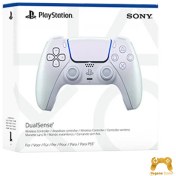 تصویر دسته بازی (کنترلر) کنسول سونی پلی استیشن 5 مدل دوال سنس - سفید مرواریدی کروم Sony PlayStation 5 (PS5) DualSense Wireless Controller - chroma pearl