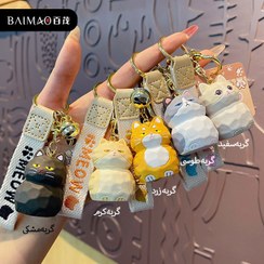 تصویر جاکلیدی فانتزی طرح گربه بای مائو 