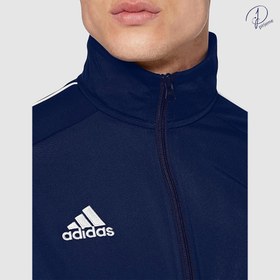 تصویر سویشرت مردانه زیپ دار آدیداس adidas مدل Core 18 