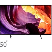 تصویر تلویزیون سونی 50 اینچ مدل 50X80K هوشمند 2022 Sony 50X80K BRAVIA LED Android Processor X1 4K Ultra HD Smart TV 2022