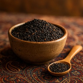 تصویر کنجد سیاه 