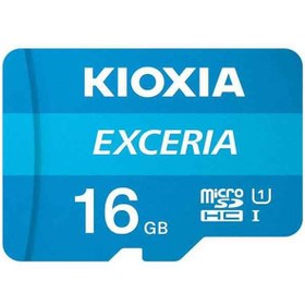 تصویر رم میکرو ۱۶ گیگ کیوکسیا KIOKXIA EXCERIA U1 C10 100MB/s بدون پک 