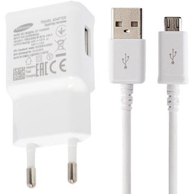 تصویر آداپتور فست شارژر 15 واتی 3 پین اصلی سامسونگ Original Samsung Fast Charger Adaptor