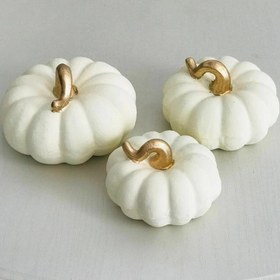 تصویر ست کدو دکوری رومیزی کد ۲۷۱۵ 