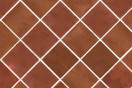 تصویر آجر قزاقی سنتی قرمز ۲۰×۲۰ 