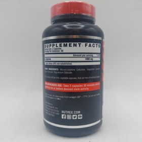 تصویر ال آرژنین ناترکس l arginine nutrex