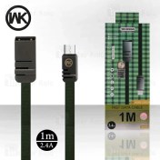تصویر کابل میکرو یو اس بی دبلیو کی WK WDC-83 Data Cable توان 2.4 آمپر 