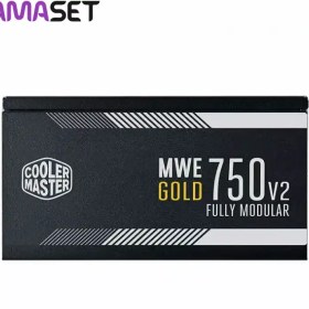 تصویر GOLD V2,FM 750W 12VHPWR A/EU پاور 750 وات کولر مستر 