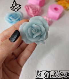 تصویر قالب رز قلبی قالب گل رز