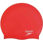 تصویر کلاه شنا قرمز اسپیدو Speedo 