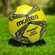 تصویر توپ فوتسال و چمن مصنوعی پرسی مولتن _ کد 1120 