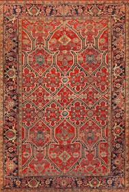 تصویر فرش ابریشم ماشینی طرح گلیم مناسب حال و پذیرایی برند دفه کد ABRISHAM SM 1517 