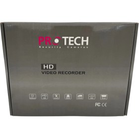 تصویر پک دوربین مداربسته 8 کانال پروتک 2 مگاپیکسل AHD 