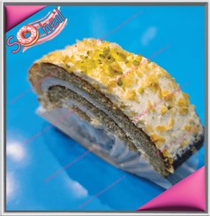 تصویر شیرینی تر رولت برشی 