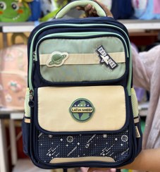 تصویر کوله پشتی تمام برزنت مدرسه ای برند لاتین شیپ Latin sheep bagpack