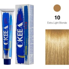 تصویر رنگ مو اکیا شماره 10 Extra Light Blonde حجم 100 میل 