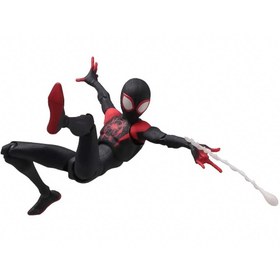 تصویر اکشن فیگور اسپایدرمن مایلز مورالز برند Marvel D4 Marvel Spiderman Miles Morales D4