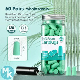 تصویر گوش گیر فومی برند ERM TOOL مدل Earplug 