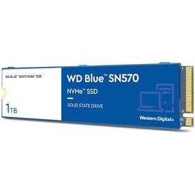 تصویر حافظه SSD وسترن دیجیتال Western Digital Blue SN570 2TB M.2 Western Digital Blue SN570 2TB M.2 SSD Internal Hard Drive