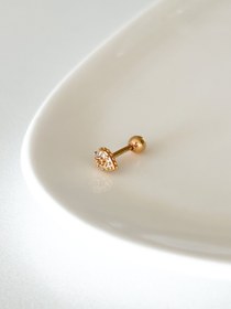 تصویر پیرسینگ اشک نگین دار 