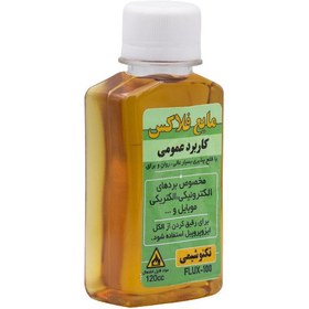 تصویر مایع فلاکس برای کاربرد عمومی برند تکنوشیمی حجم 120cc 