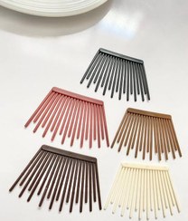 تصویر شانه شینیون 