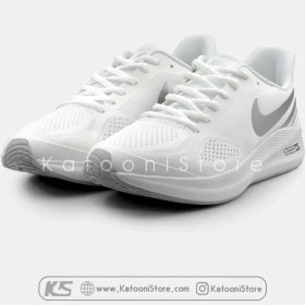 تصویر کتونی نایک گاید ۱۰ وارداتی ویتنامی رنگ سفید نقره ای سایز ۳۷ تا ۴۵ NIKE AIR ZOOM WINFLO 7X