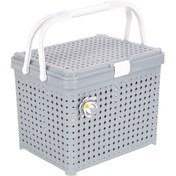 تصویر سبد پیک نیک هوم کت مدل مایا سایز بزرگ 